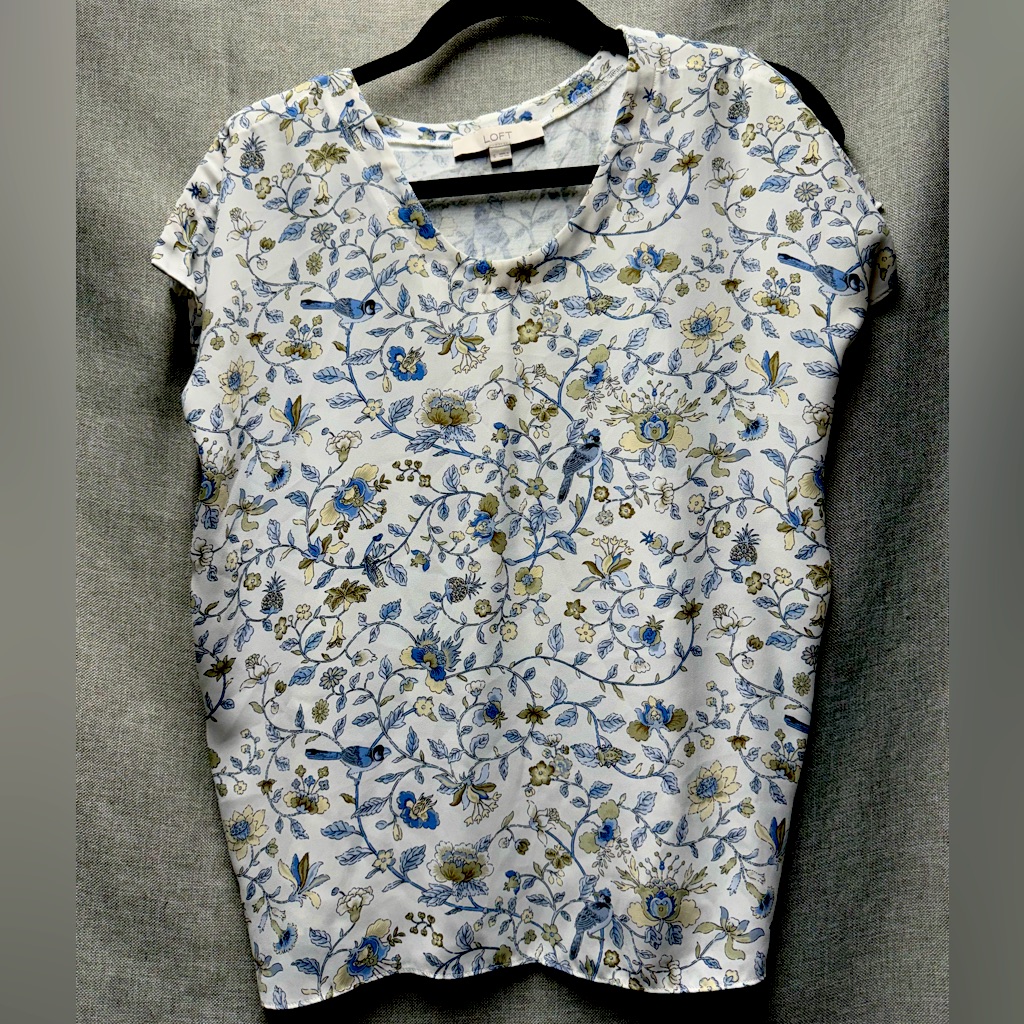 Loft Split Sleeve Blouse